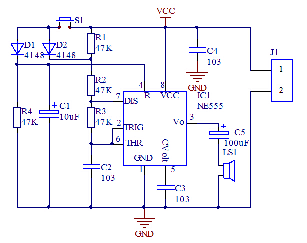 Doorbell Circuit Diagram - Wiring Diagram